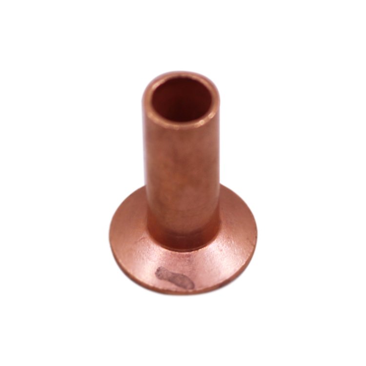 Air Brake Supply Heavy Duty Truck Pneumatic Aluminum Iron Copper Plated Tubular Brake Shoe Lining Rivets