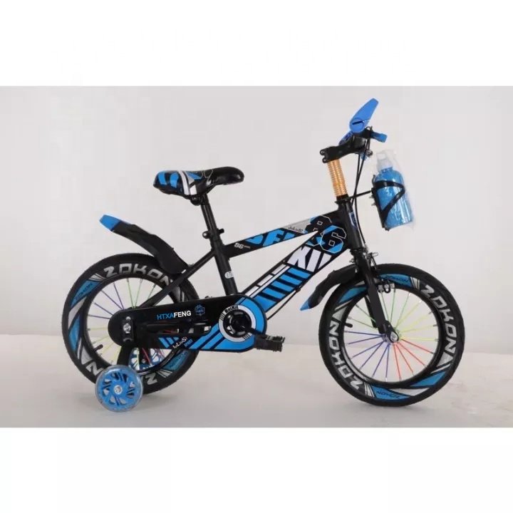 Cheap Oem Mtb Bike Wholesale Mountain Bike Steel Cycling Kids 12/14/16 Inch Bicycle High Carbon Black Blue Kids Mountain Bike
