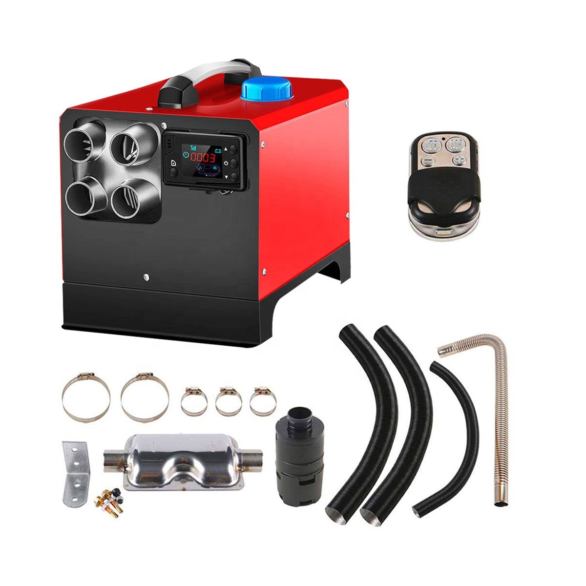 Lcd Diesel Air Heater All in One Fuel Parking Heater OEM Trucks Car 12V
