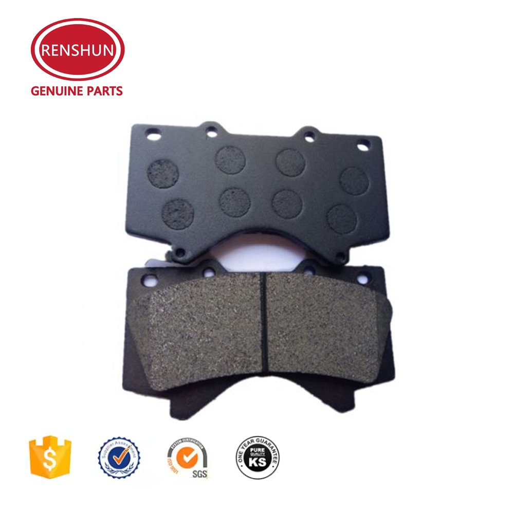 Renshun 0446560280 High Quality Brake Pads for Front Discs of Toyota Land Cruiser 2007 OE 04465-60280