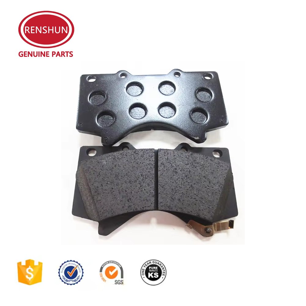 Renshun 0446560280 High Quality Brake Pads for Front Discs of Toyota Land Cruiser 2007 OE 04465-60280