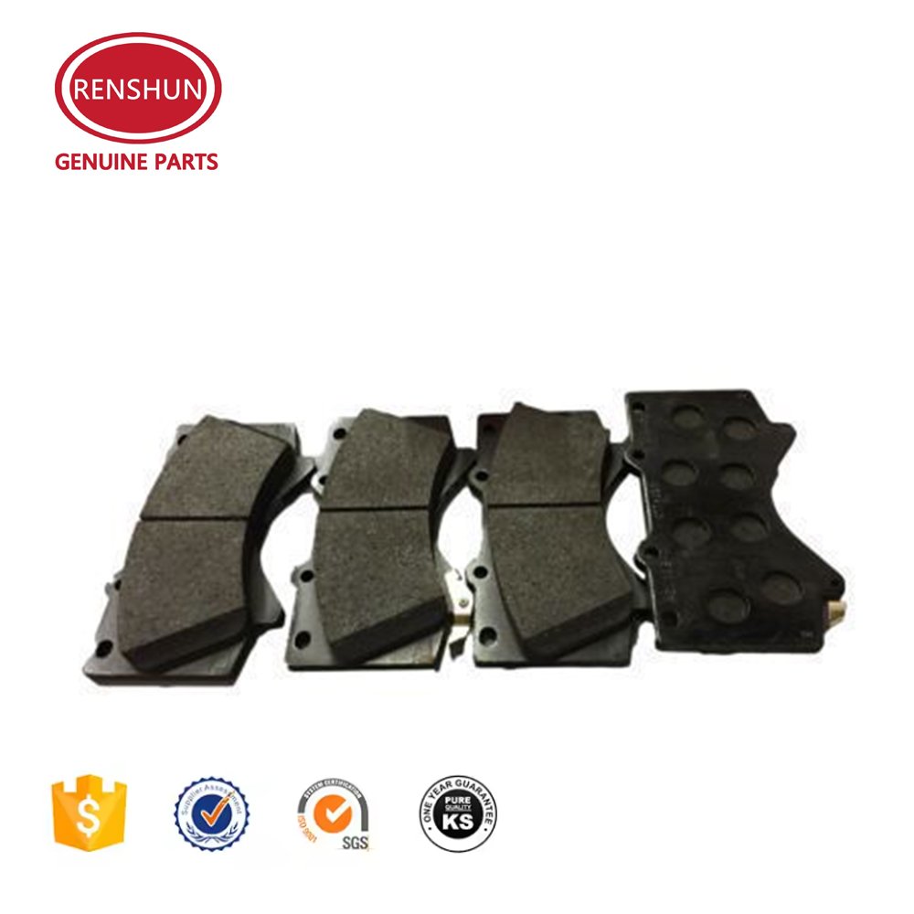 Renshun 0446560280 High Quality Brake Pads for Front Discs of Toyota Land Cruiser 2007 OE 04465-60280