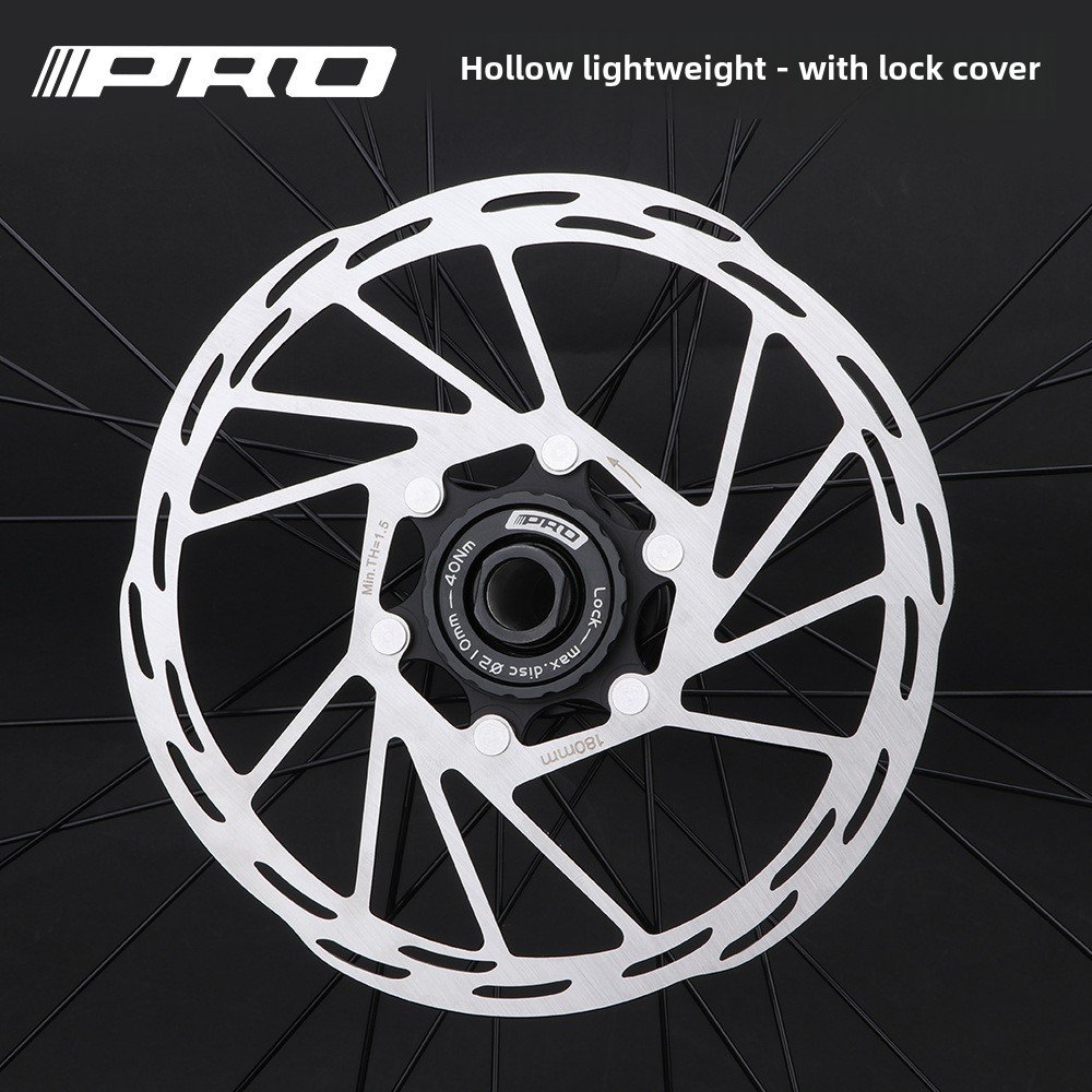Iiipro Center-Lock 140/160/180/203mm Steel Disc Brake Pad for Mountain Road Bicycle for Disc Center-Lock System