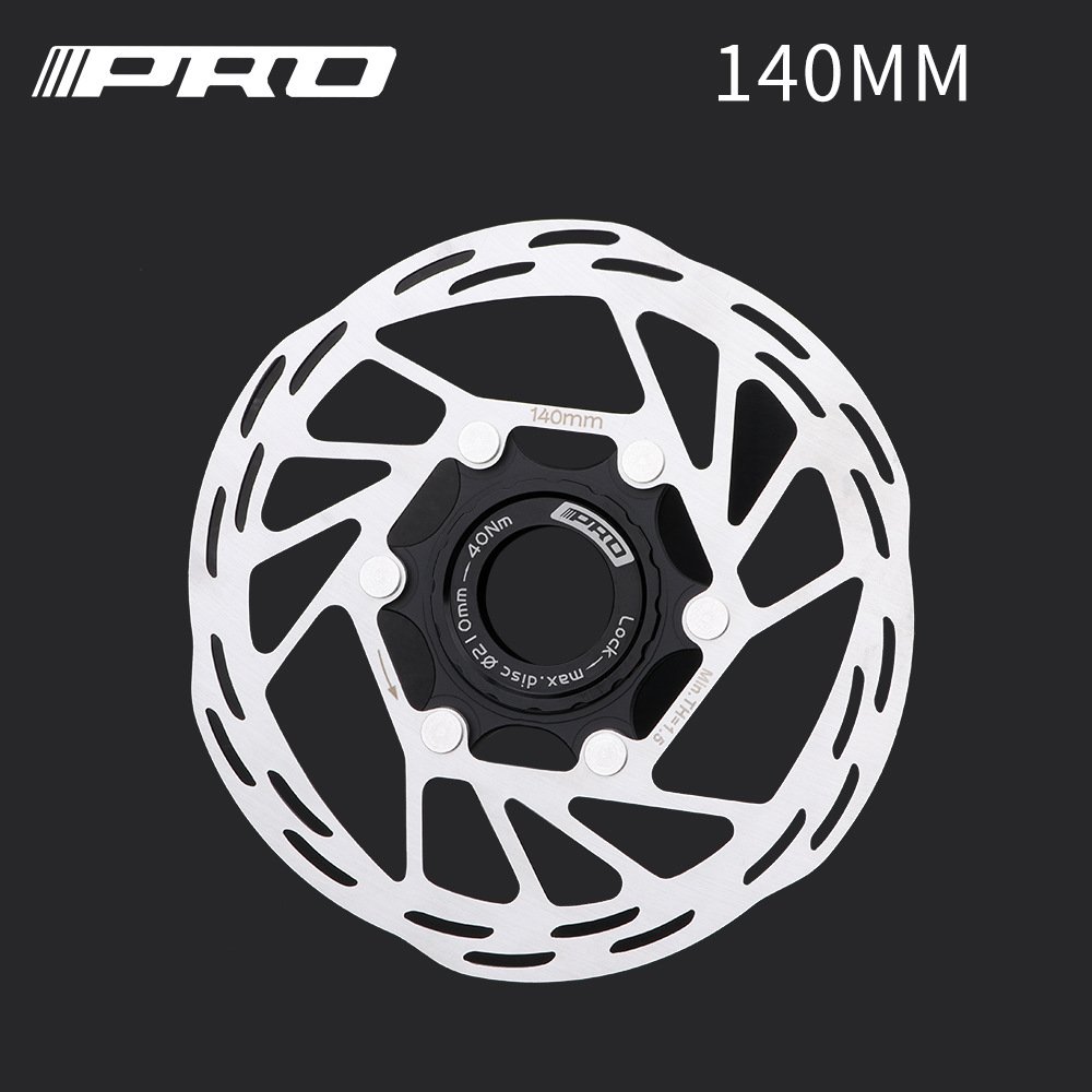 Iiipro Center-Lock 140/160/180/203mm Steel Disc Brake Pad for Mountain Road Bicycle for Disc Center-Lock System