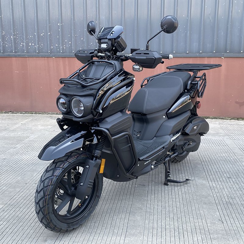 EPA DOT 150cc 200cc Powerful Motorcycles 4 Stroke CDI Hydraulic Suspension Disk/Drum Brake Legal Road Gas Scooter