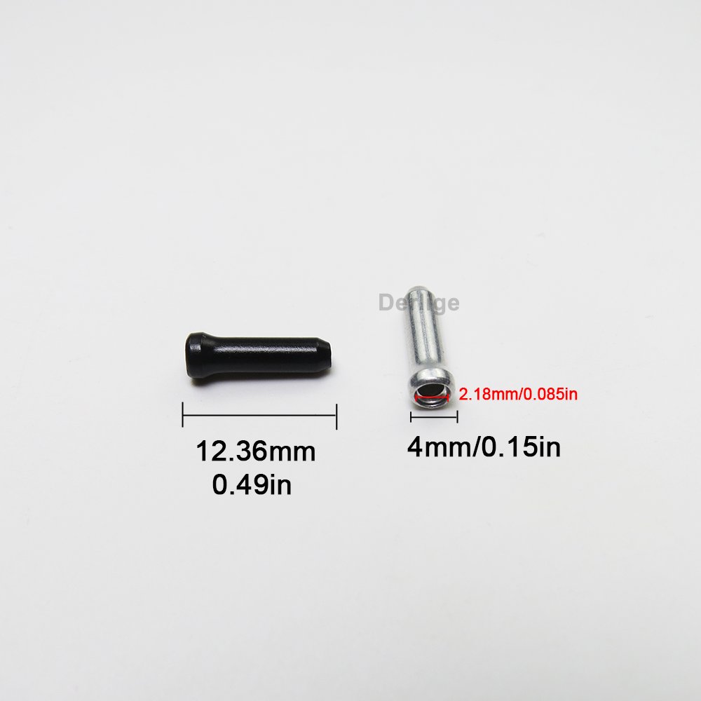 Aluminum Alloy Colorful Bicycle Brake Wire Core Cap for Protecting Shift Brake Cables Bicycle Spare Parts