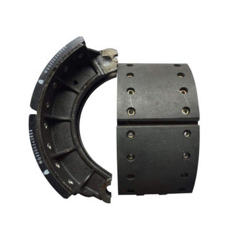 China Truck Parts Other Brake System No Asbestos Brake Shoe Lining WG9100440027 for Shacman F3000