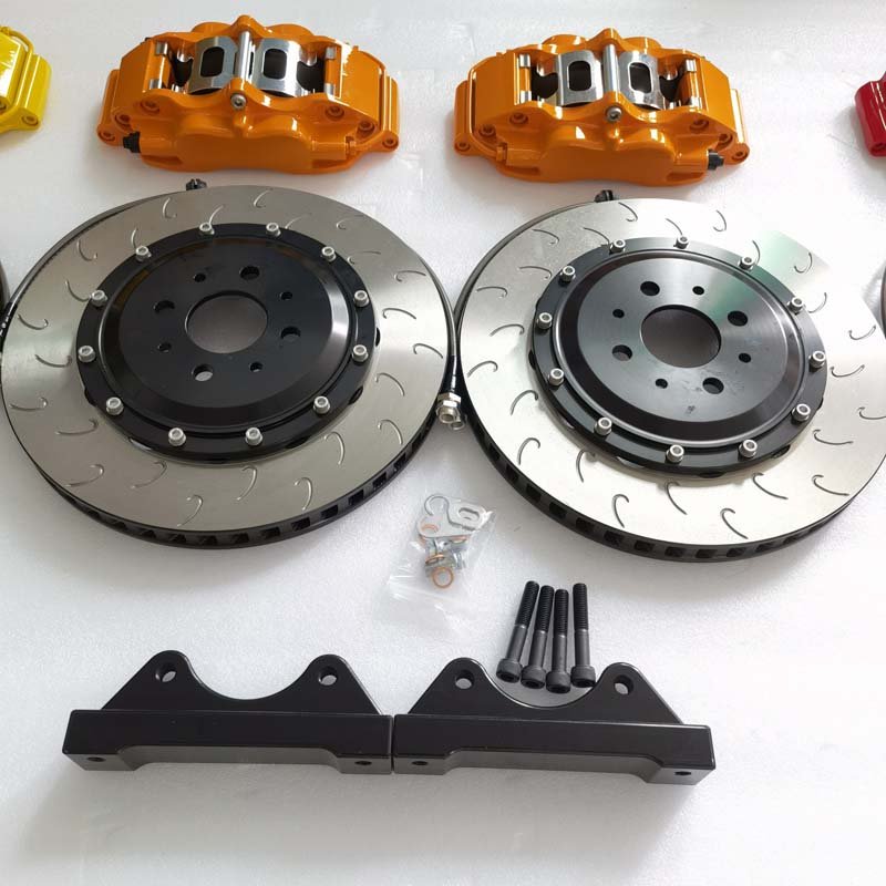 Car Parts Auto Brake Systems 5200 4 Pot Brake Caliper Rotor 330*28 for bmw E90 for Used Cars toyota Mini F56 honda civic Eg