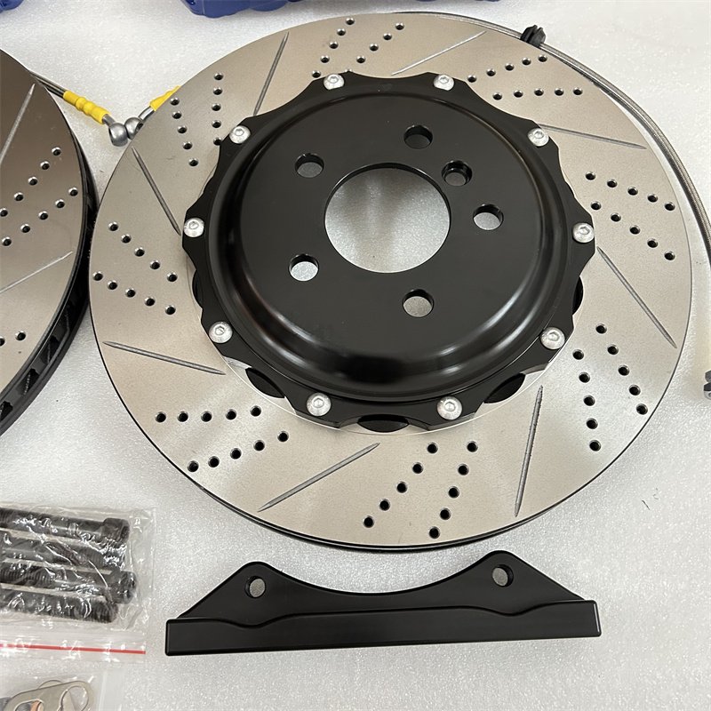 Car Parts Auto Brake Systems 5200 4 Pot Brake Caliper Rotor 330*28 for bmw E90 for Used Cars toyota Mini F56 honda civic Eg