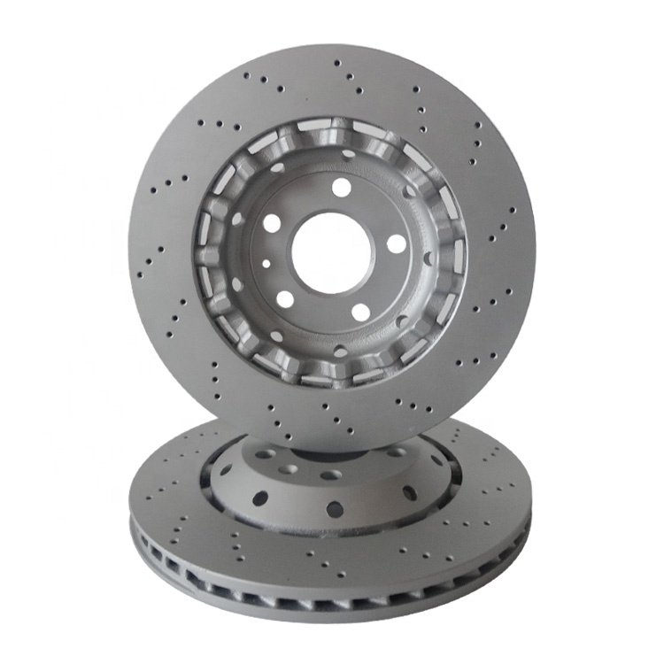 FOR AUDI RS4 B7 REAR LEFT RIGHT BRAKE DISCS 8E0615602D 8E0615601AB 324mm PAIR