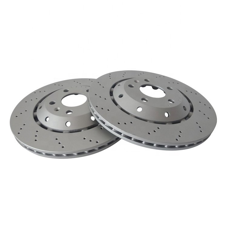 FOR AUDI RS4 B7 REAR LEFT RIGHT BRAKE DISCS 8E0615602D 8E0615601AB 324mm PAIR
