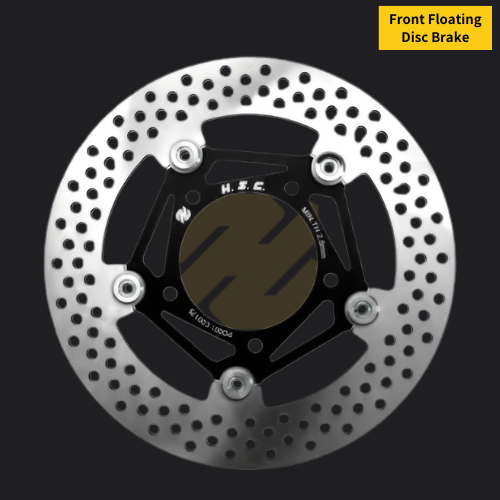[Customized] 260MM Motorcycle Front Floating Brake Discs Rotors for YAMAHA EC05