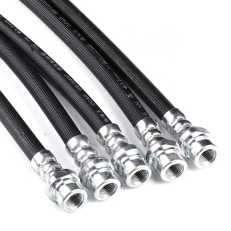 Hydraulic Hoses Manufacturer Flexible Hydraulic Hose 1/4'' SAE J1401 Rubber Pipe Hydraulic Brake Hoses SAE J1401