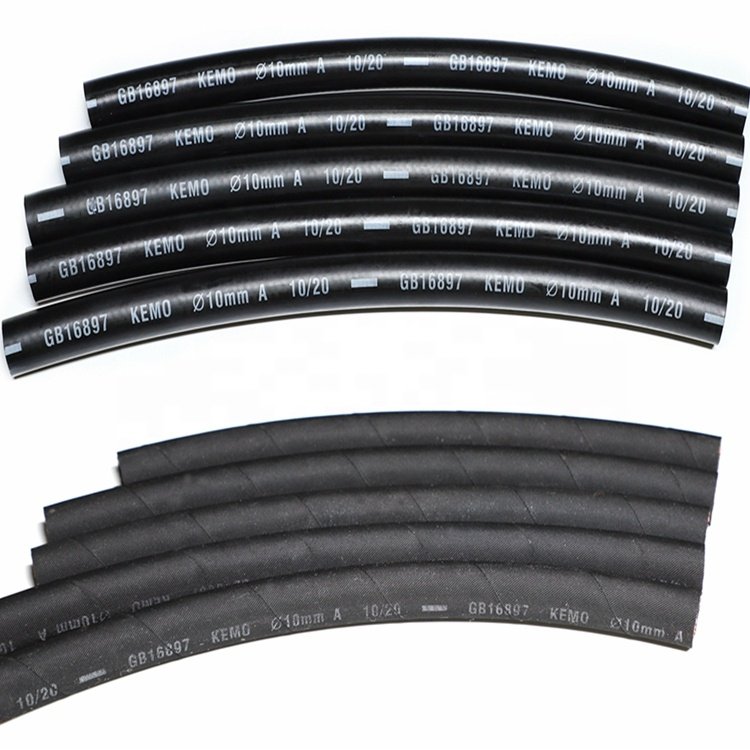 Hydraulic Hoses Manufacturer Flexible Hydraulic Hose 1/4'' SAE J1401 Rubber Pipe Hydraulic Brake Hoses SAE J1401
