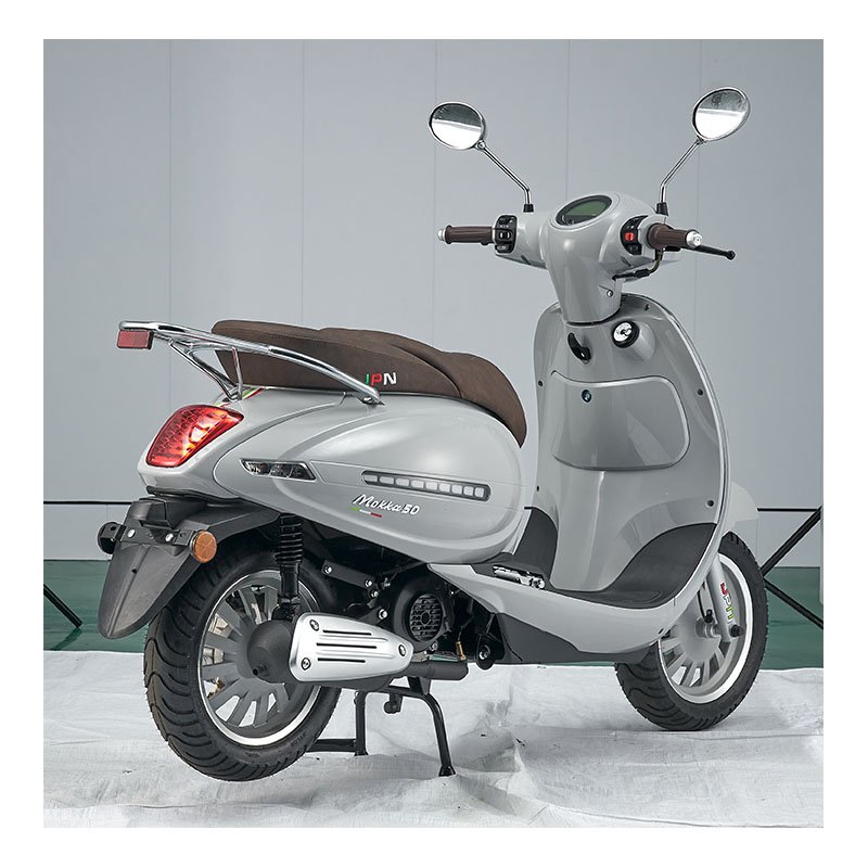 New Bosch Electric Start Drum Brake ECU-BOSCH 50CC Gas Scooter with Small Pedal Fuel Electric Start Drum Brake for Commute