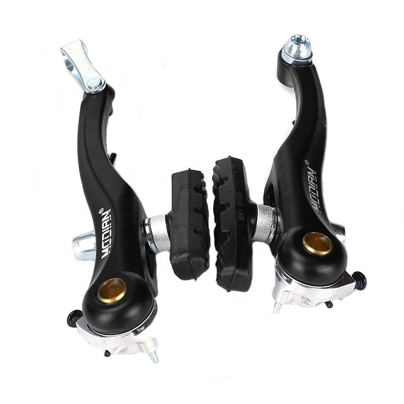 High Quality Mountain Bicycle Mtb Road Bmx Cruiser Bike Linear Pull V Brake Calipers Set Brake Pads Shoes V Brake Calipers