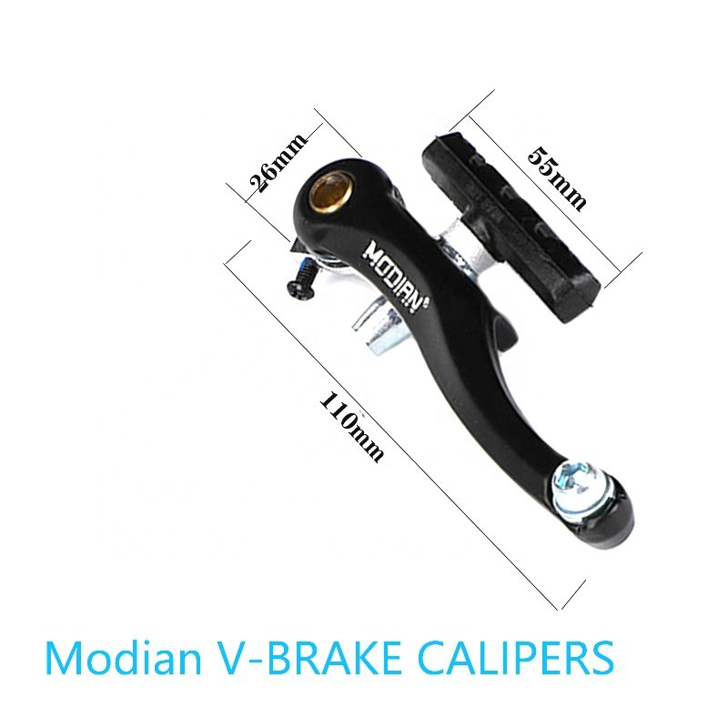 High Quality Mountain Bicycle Mtb Road Bmx Cruiser Bike Linear Pull V Brake Calipers Set Brake Pads Shoes V Brake Calipers