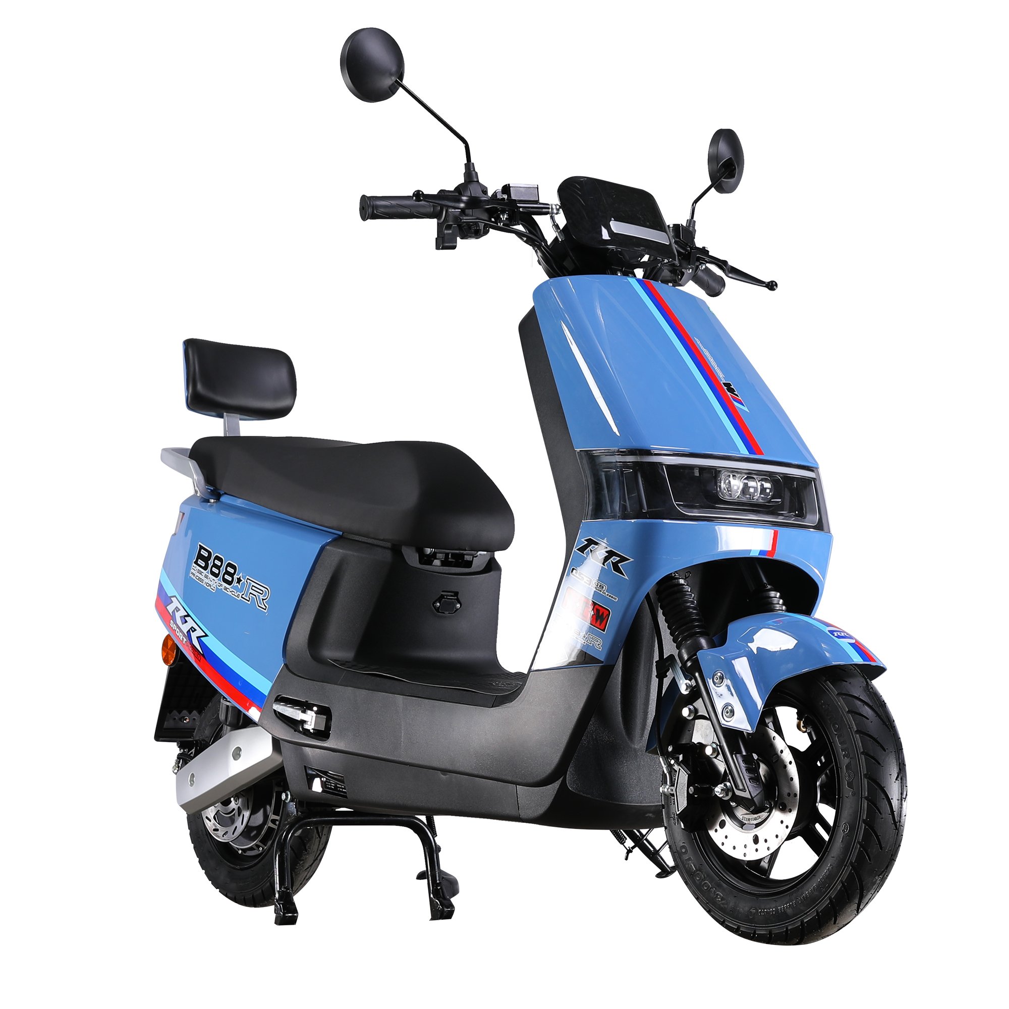 In Stock Off-Road Electric Moped 1000W Powerful Motor 60V20A Adult High Performance Sport Bike