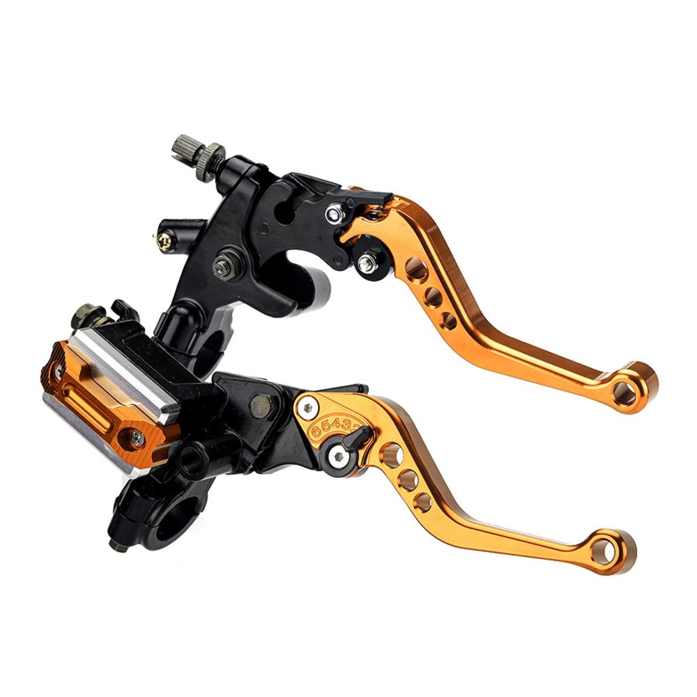 Customized CNC Machined Motorcycle Brake Cylinder Clutch Lever Aluminum Alloy Mechanical Parts for CNC Turning Milling