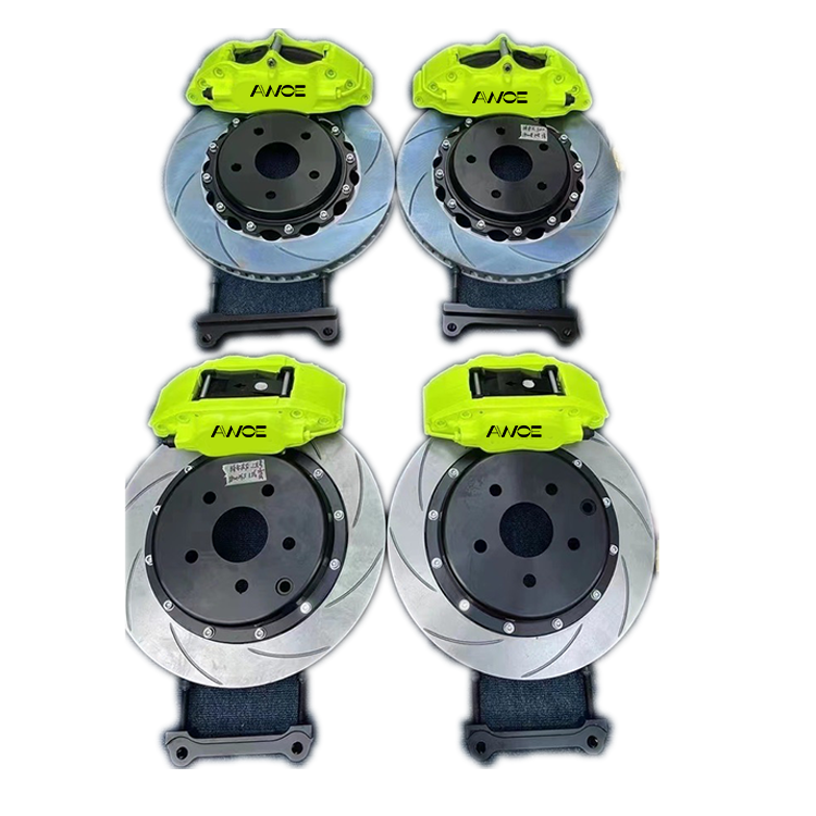 High Performance Aw5200 4 Pistons Racing Brake Calipers Kit VW Mk2 Golf Mk5 Mk6 Mk7 GTI R32 Civic Fit Jazz Models
