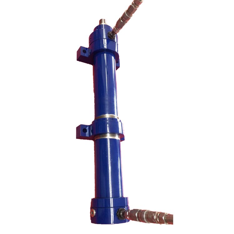 Stable Performance and Good Sealing Effect Flange Mounting Hydraulic Cylinder