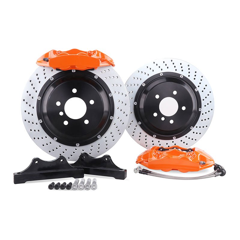 4 Pot Big Brake Caliper GT4 Brake Caliper Kit for BMW Toyota 1/2/3/4 Series F Chass F20 F21 F30 F22 4 Pot 2 Pot