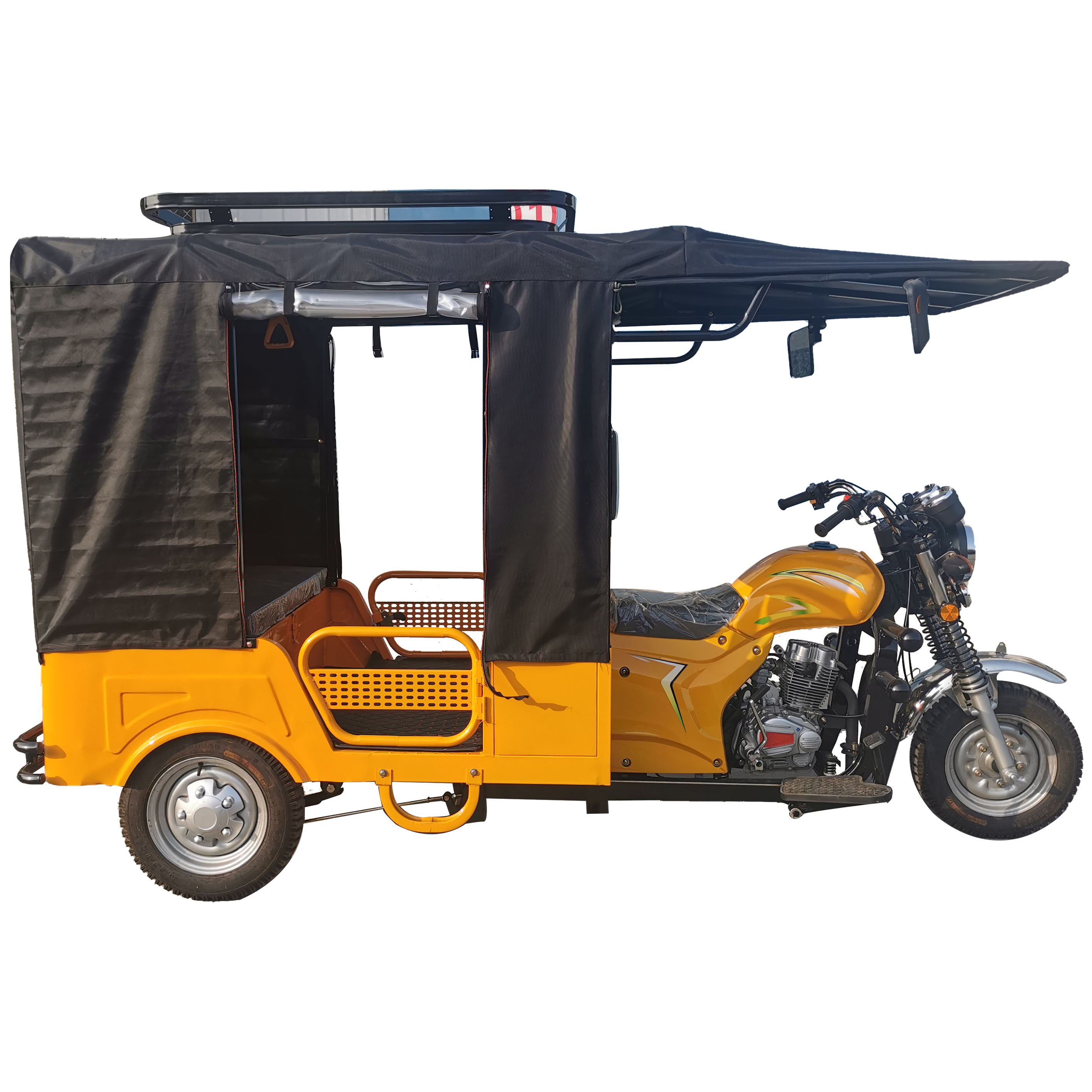 China Manufacturer YAOLON Motor Motorcycle Tricycle with Passenger Seat Passenger Motorized Tricycles