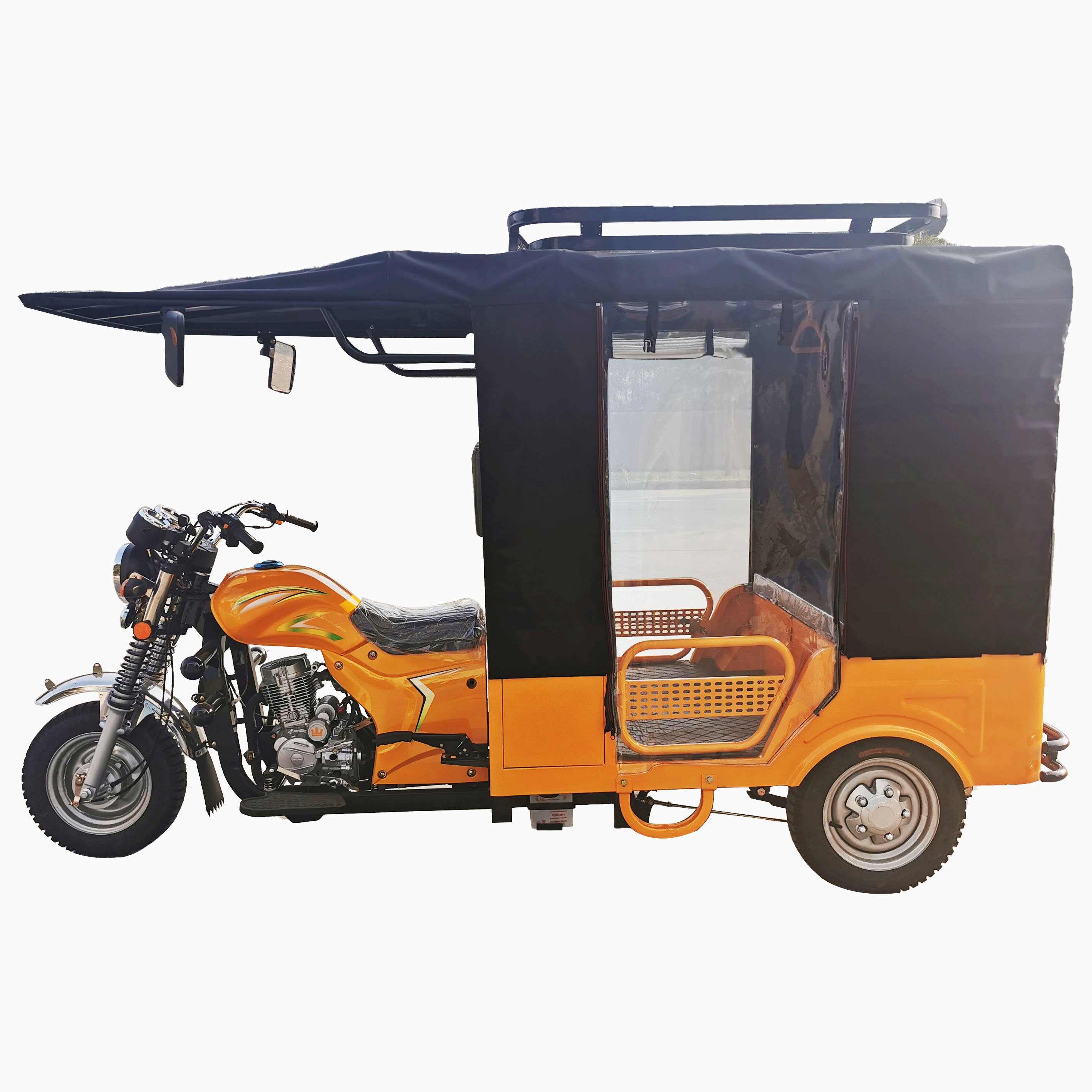 China Manufacturer YAOLON Motor Motorcycle Tricycle with Passenger Seat Passenger Motorized Tricycles
