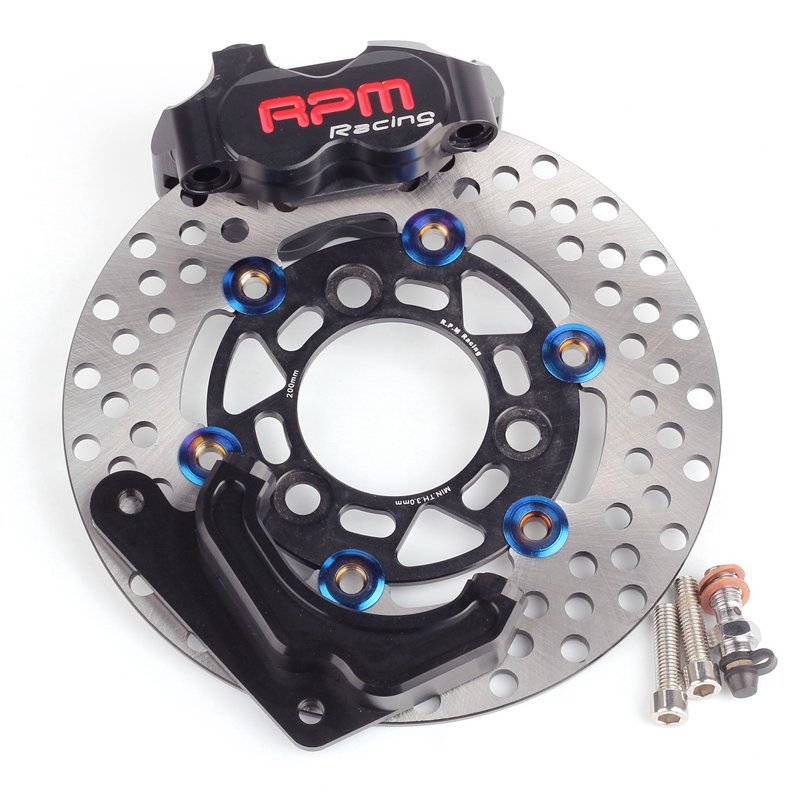 Brakes Lower Pump Calipers Large Discs Small to Four-radiation Disc Brakes for Honda DIO