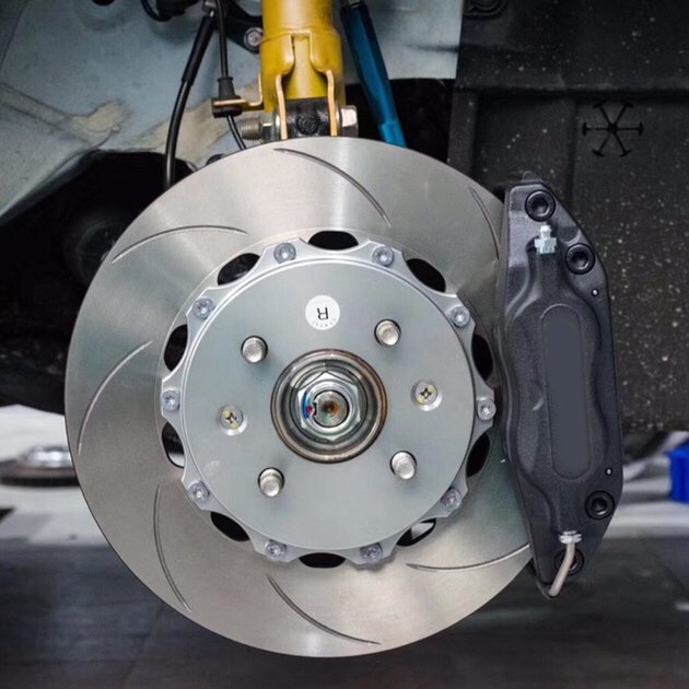 For AP 7600 4 Piston Caliper Front Brake for Racing Honda CRV Civic VW Tiguan PASSAT Polo Golf GTI CC 2001-2020
