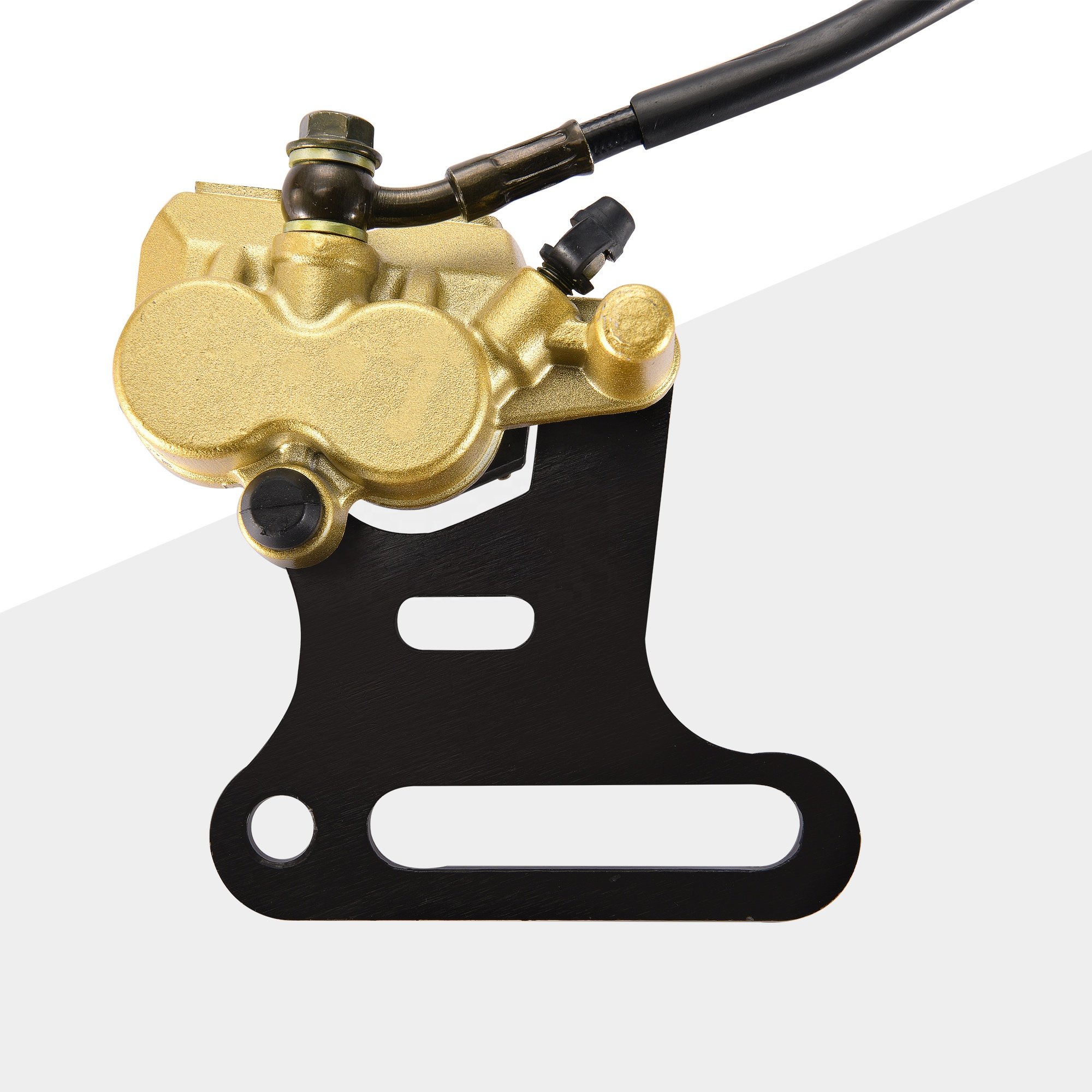 GOOFIT Rear Hydraulic Caliper Brake Master Cylinder Assembly Replacement for 70cc 110cc 125cc 150cc Atv Quad