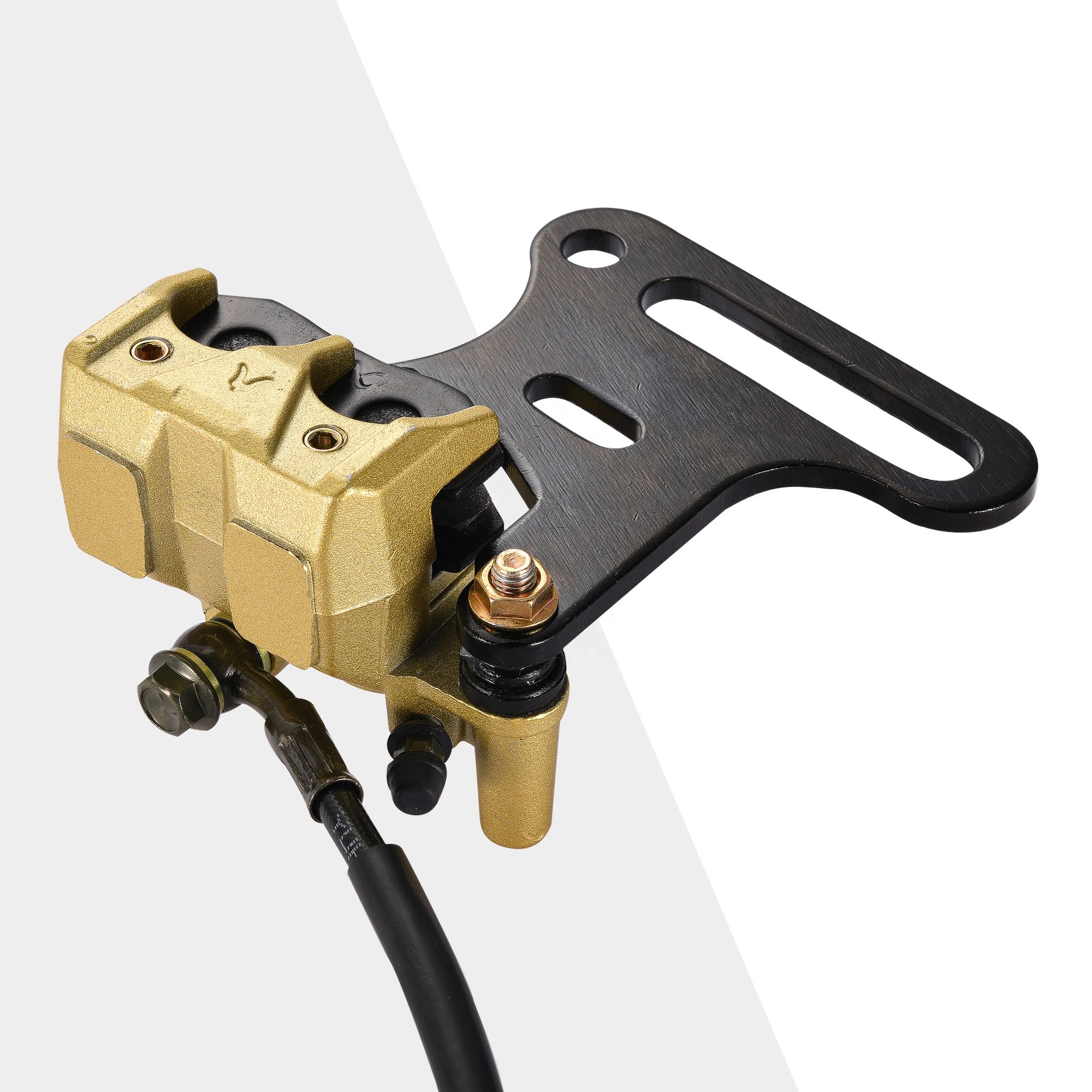 GOOFIT Rear Hydraulic Caliper Brake Master Cylinder Assembly Replacement for 70cc 110cc 125cc 150cc Atv Quad
