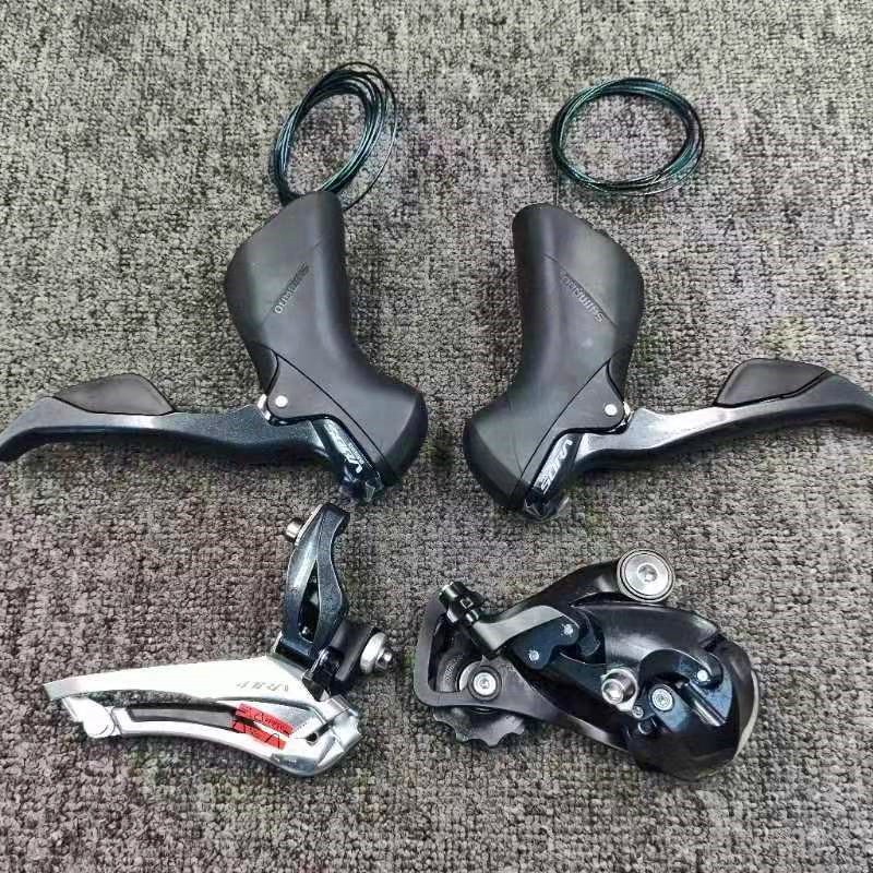 SHIMANO SORA R3000 Road Bike Groupset 18 Speed Bicycle Front Derailleur+Rear Derailleur+shift Lever