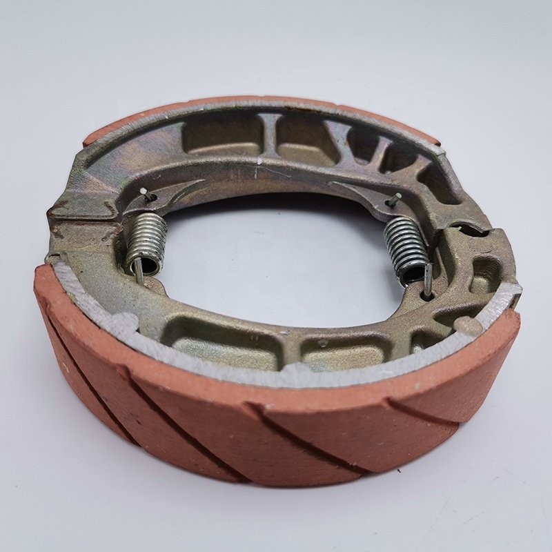 Wholesale Price Noiseless Brake Pads Good Lining Rear Drum Brake Shoes for Cg125 Motorcycle