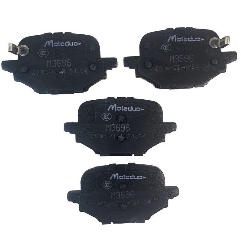 M3696 Factory Wholesale Rear Ceramic Brake Pad for CHANGAN OSHAN Z6 UNI-V C281F2603032500 3507140MK01DE01