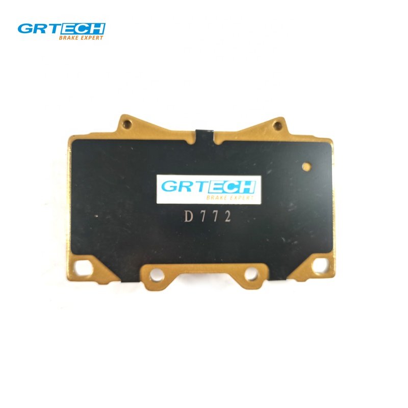 D772 High Quality Factory Wholesale Price Car Brake Pads Set Auto Brake Pads for TOYOTA