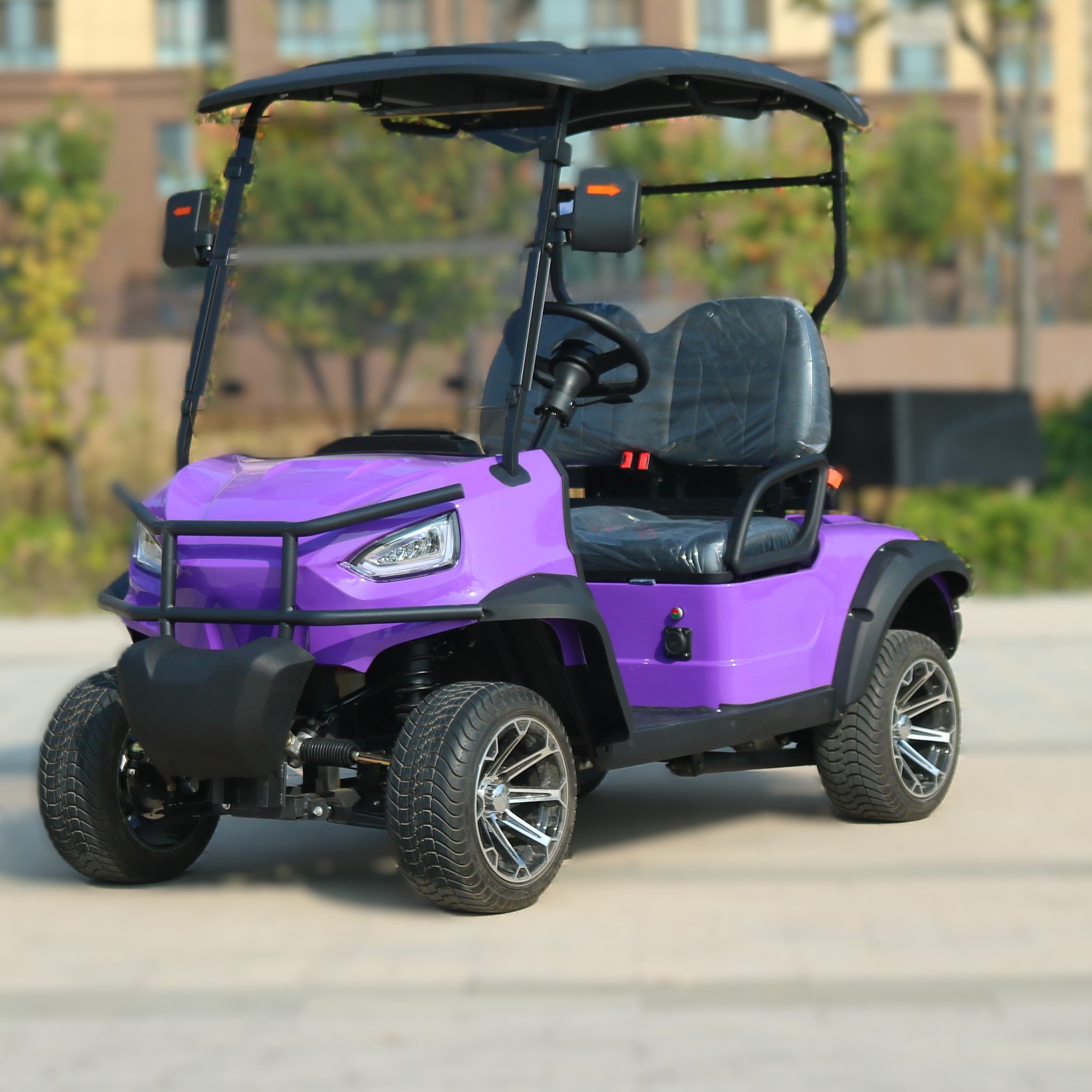 Tong Cai Electric Classic Vintage Tour Bus Design Cargo Cart Four-Wheeler New 90km Driving Mileage 500kg Curb Tail Caddie CE