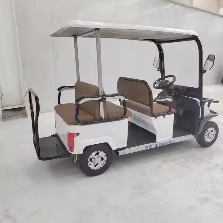 Factory 4 Wheel Sightseeing Car Electric Four Wheeler Off Road Buggy 4 Seats, 6 Seats Buggy Car 4x4 Electric 4 Wheeler