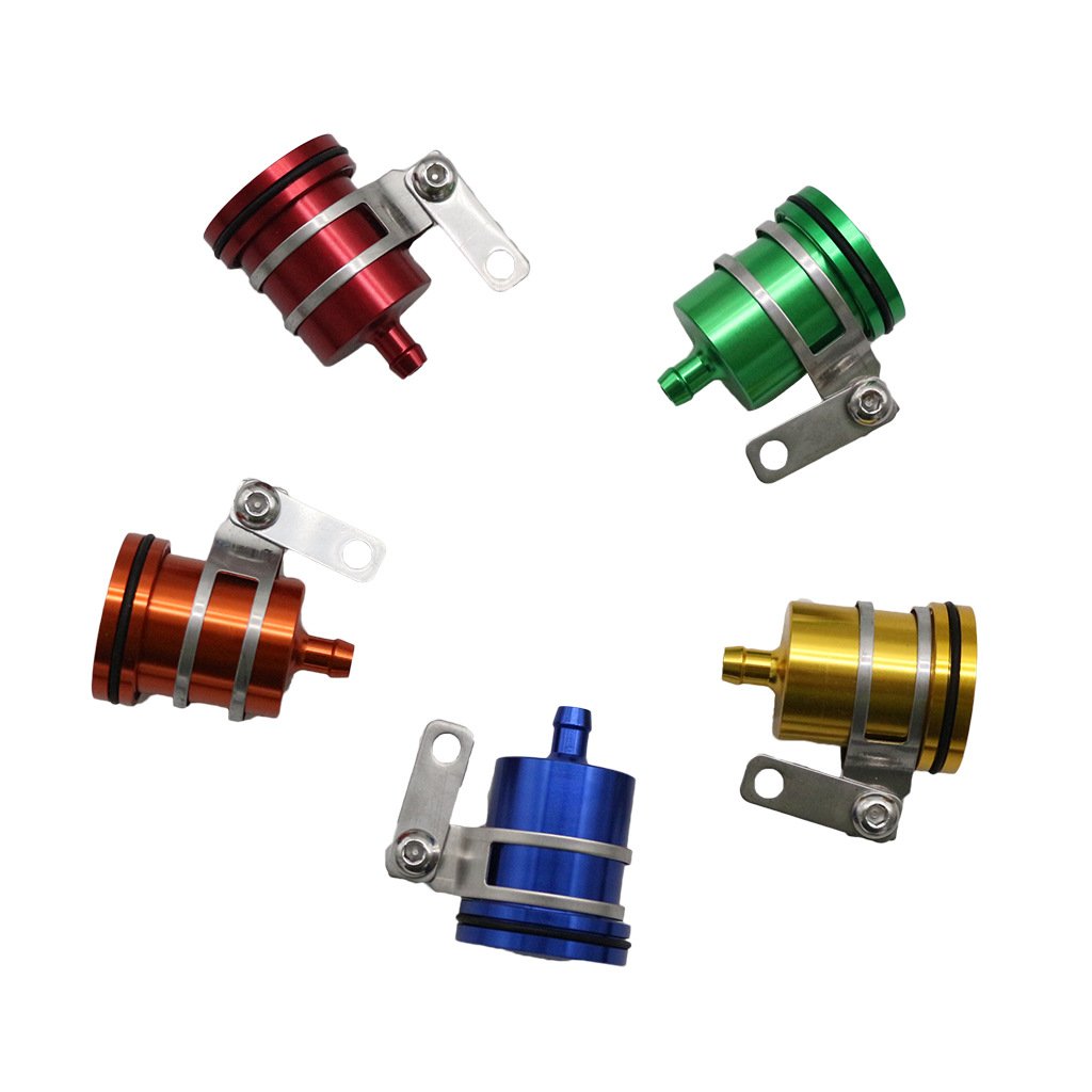 Universal CNC Aluminium Alloy Motorcycle Front Brake Master Cylinder Oil Cup Stylish Motocross Design Specifically Yamaha brand