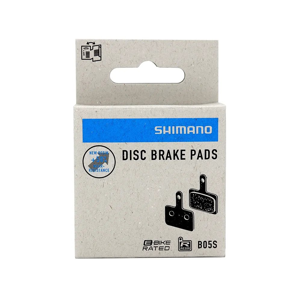 Shimano B05S Bicycle Brake Pads for MTB Bike DISC Brake Pad Resin B05S-RX Shape Fit for ALIVIO MT200 MT400 Series Original Part
