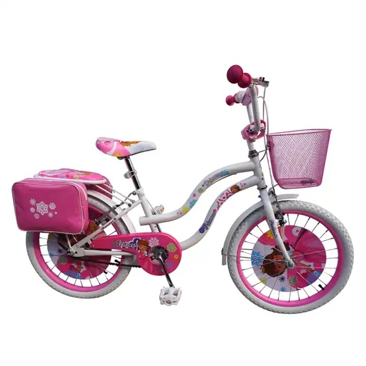 High Steel Frame Kids Girls Cycle 12 14 16 18 Inch Children Bicycle / New Model Unique Kids Bike / Baby Girl Cycle for Children