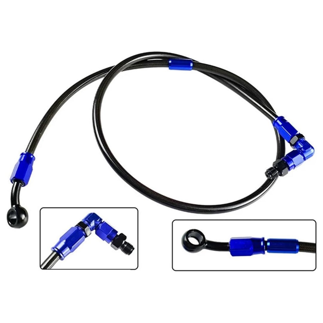 Motorcycle Tubing Brake High Pressure Steel Throat Motorcycle Brake Oil and Clutch Hose Braided Universal Hose