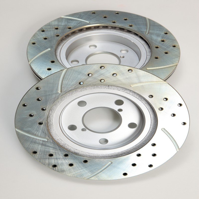 Automotive Universal Cast Iron Brake Discs for Toyota Hilux Hiace Corolla Camry Land Cruiser Prius 4 Runner Brake Discs