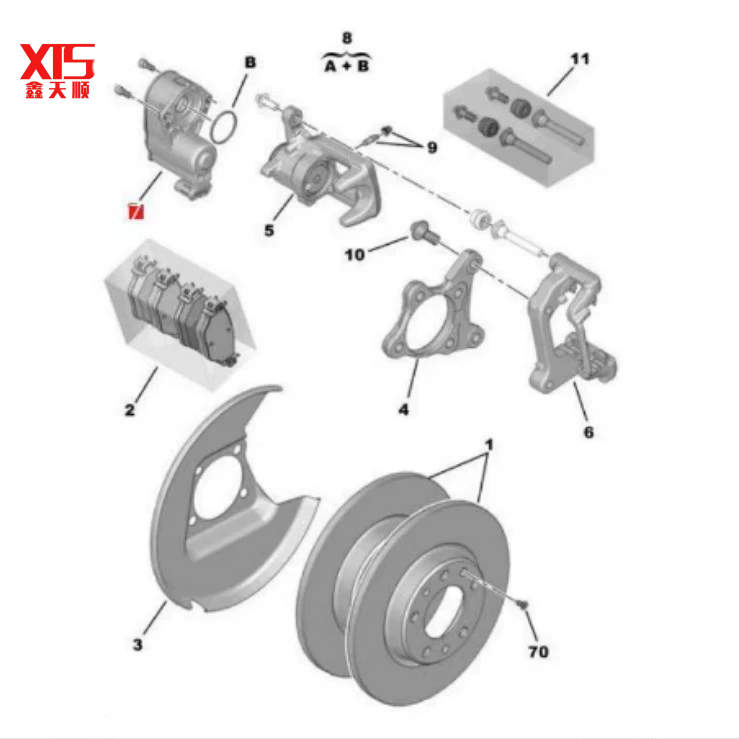 Peugeot 308 5008 408 308S Electronic Brake Actuator Handbrake Motor for Emergency Brake Caliper Motor 1612912080