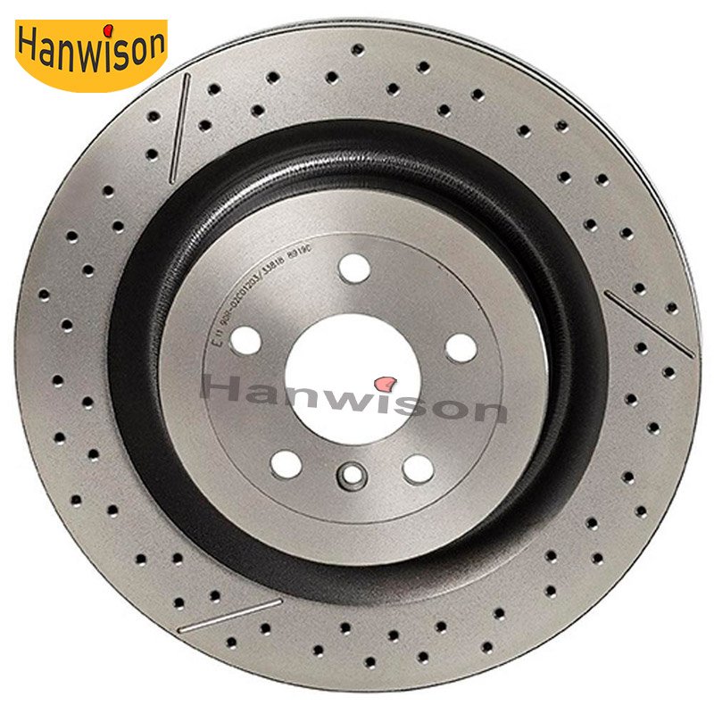 High Quality 1664230512 A1664230512 Rear Rotor Brake Disc for Mercedes Benz M-CLASS W166 AMG ML63 G63 G65 X166 GL63 AMG GLE GLS