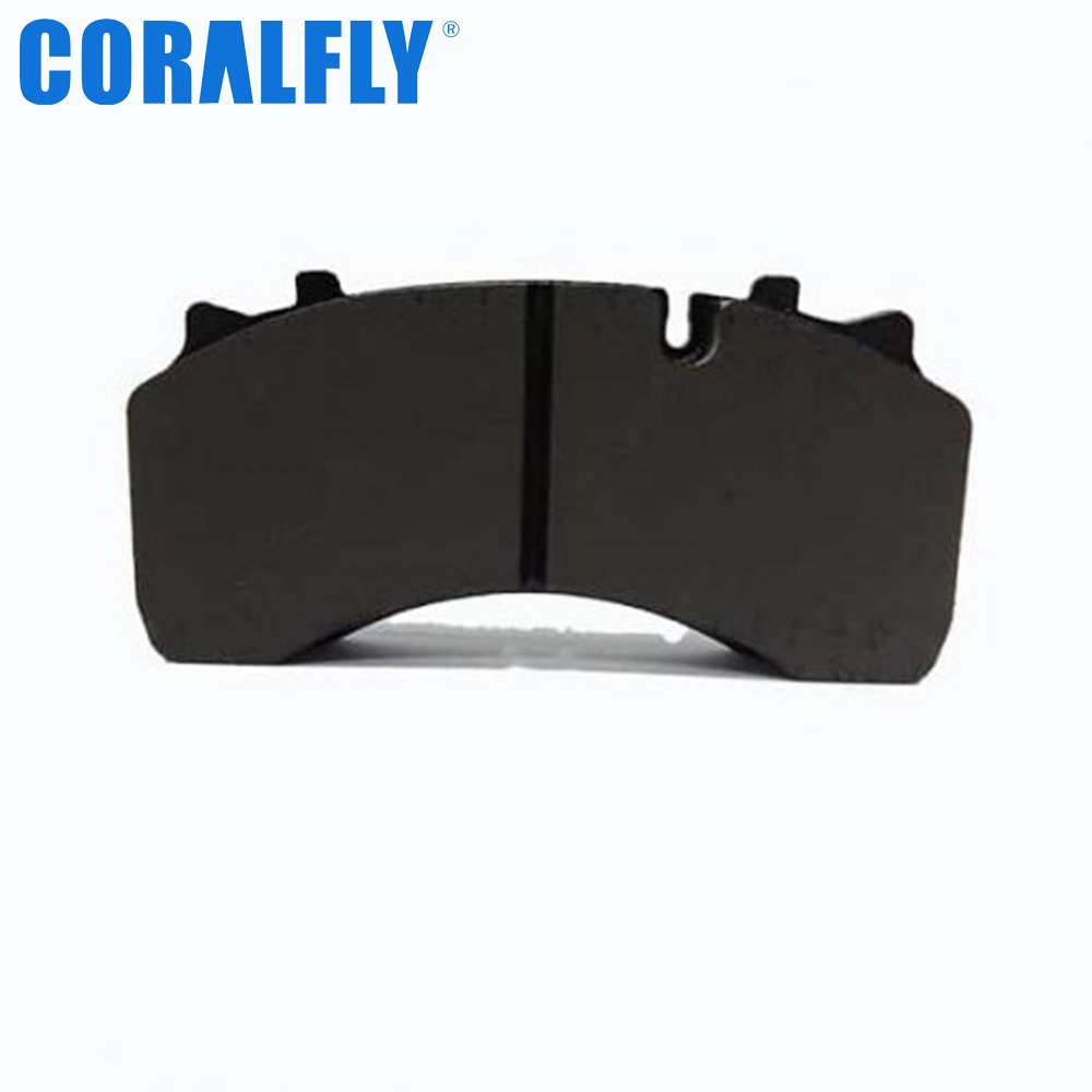 Coralfly Truck Brake Pads WVA29142 for DAF 1440504 DAF 144 0504 RENAULT TRUCKS 5001 855 902 RENAULT TRUCKS 5001855902
