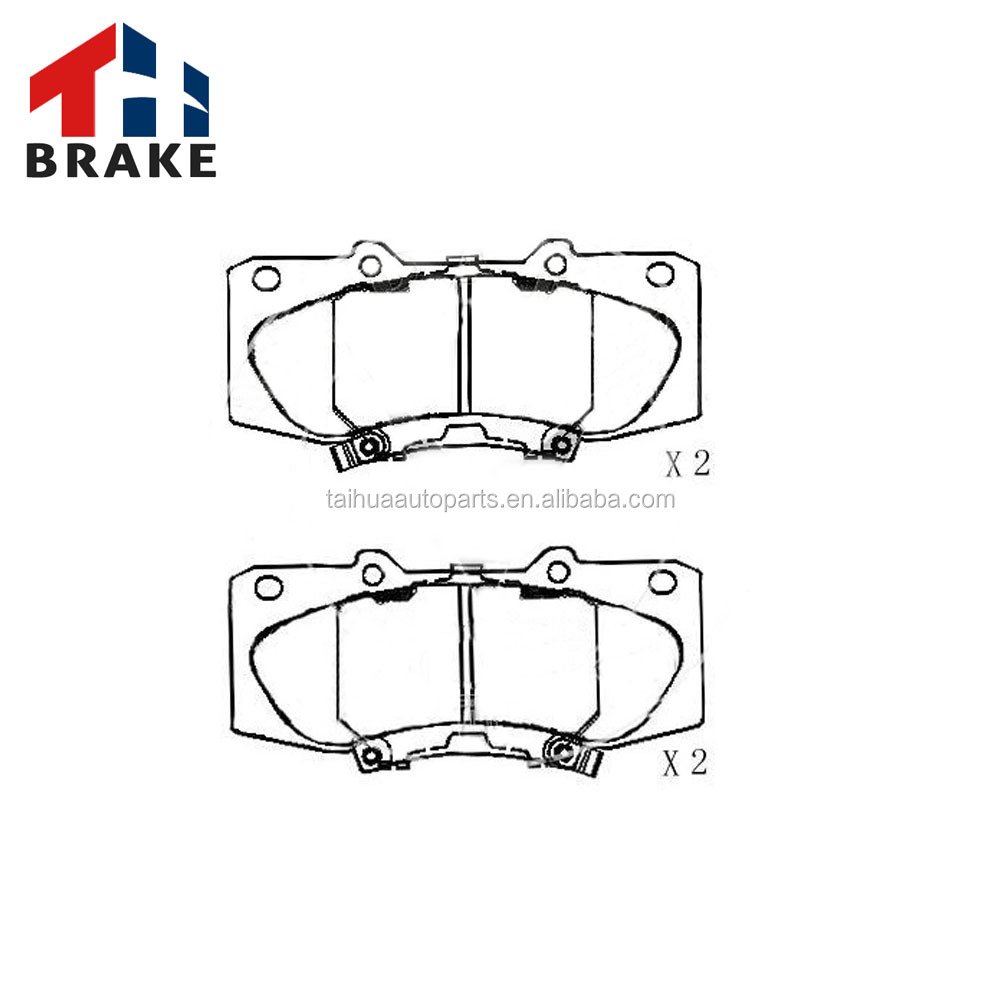 Auto Brake System D2082M Disc Brake Pads for Toyota