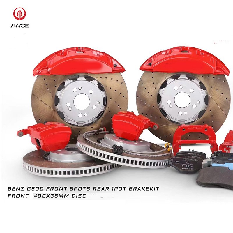 Best Brakes Kit G63 6 Big Pot Rear 1 Pot Brake Caliper for Mercedes Benz AMG W464 W463 G500 G350 Gle450 E53 GLE43