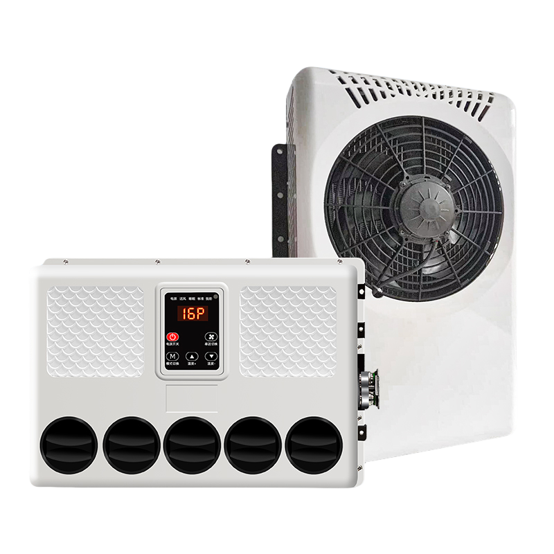 Electric Back Mounted Parking Air Conditioner DC 12V 24V Air Conditioning Unit for Trucks