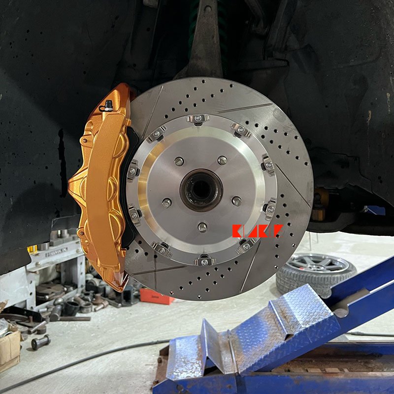 KLAKLE Big Brake Kit GT6 Brake Caliper 405*34MM Racing Disc for Mazda RX8 Accessories